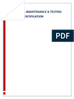 Electrical Maintenance & Testing Hazard Identification