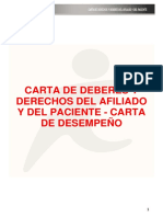 Carta de Derechos y Deberes Cajacopi Eps