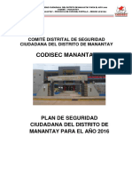 Plan Seguridad Ciudadana