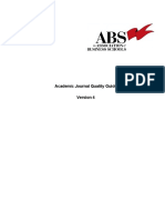 ABS 2010 - Journal Lists