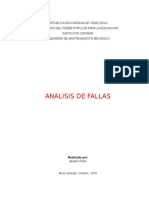 Analisis de Fallas