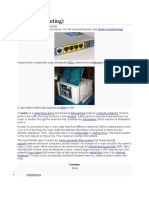 Router (Computing) : This Article Is About The Network Device. For The Woodworking Tool, See