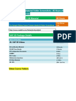 SAP SD Training Videos + Materials - Folder Screenshots PDF