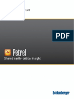 Petrel 2014 Quick Start Guide