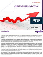 Investor Presentation: June-2016