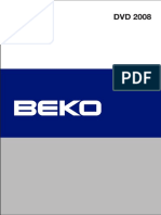 BEKO 2008 User Manual