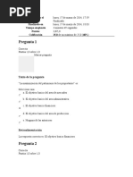 Quiz Semana 2 Gerencia Financiera