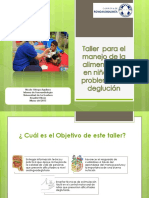 Taller Alimentacion Niños Con Disfagia