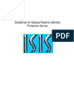 Guidelines For Subsea Pipeline Cathodic Protection Survey