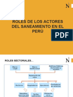 1-Roles y Actores en Saneamiento