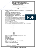 WWW - Universityquestions.in: Unit 1 Number Systems and Digital Logic Families Part A