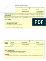 Análisis Del Puesto de Trabajo Ciclos Propedeuticos