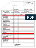 EG 3360-01 Crawler Crane Inspection Check List