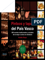 Pintxos y Tapas Del Pais Vasco