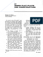 Prestressed Transfer Plate Design and Construction