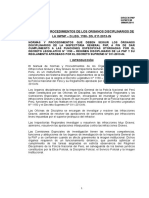 Manual de Procedimientos de Los Organos Disciplinarios de Ig-Pnp