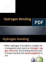 Hydrogen Bonding