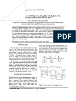 A Novel Low-Power CMOS Operational Amplifier With High Slew Rate and High Common-Mode Rejection Ratio