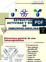 Estructura de Las Inmunoglobulinas