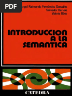 Introducción A La Semántica. Fernandez, Angel Raimundo PDF