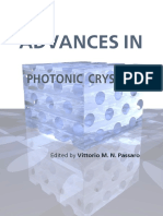 Advances Photonic Crystals