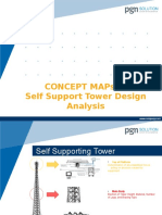 Self Support Tower Analysis