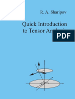 Quick Introduction To Tensor Analysis - Sharipov