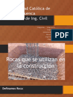 Tipos de Rocas para Construccion