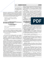 Aprueban La Modificación de Las Ordenanzas Nºs. 026 y 027-2016/MPH