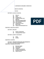 Hotel Minimum Standards