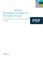 Operational Readiness Checklist For The Hybrid Cloud USLtr