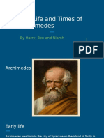 The Life and Times of Archimedes