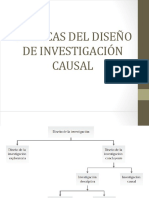 Técnicas de Diseño de Investigación Causal