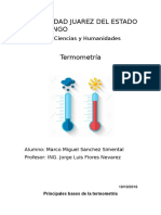 Principale Bases de La Termometría