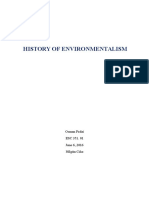 History of Environmentalism: Osman Fedai ESC 351. 01 June 6, 2016 Nilgün Cılız