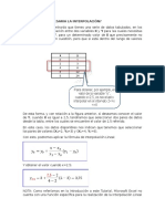 INTERPOLACIÓN