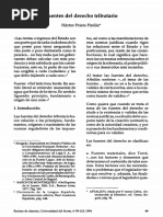 Fuentes Del Derecho Tributario PDF