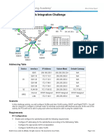 4.5.1.2 Packet Tracer Skills Integration Challenge Instructions