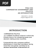 1 Comparative Government and Politics - Introduction