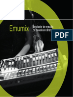 Emumix. Emulador de Mezcla de Sonido en Directo