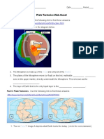 Plate Tectonics Web Quest Student