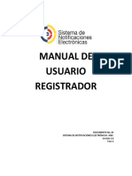 Manual de Usuario Registrador v3 - SISTEMA SINE