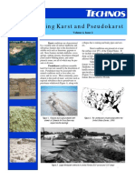 Technos - Characterizing Karst and Pseudokarst