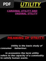 Cardinal and Ordinal Utility