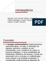 Slide Sobre Terapia Antineoplásica