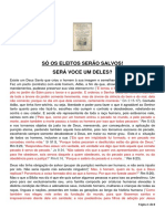 Só Os Eleitos Serão Salvos! - Rev. Josafá Vasconcelos e Projeto Veredas Antigas