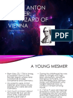 Franz Anton Mesmer Wizard of Vienna Powerpoint Summary