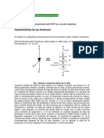 Practica SCR, Triac, Diac y Ujt