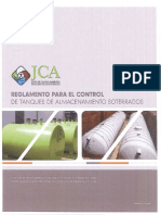 Reglamento para El Control de Tanques de Almacenamiento Soterrados Radicado El 24-Dic-2014 en El Departamento de Estado