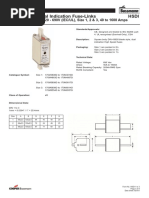 Bussmann HSDI Datasheet